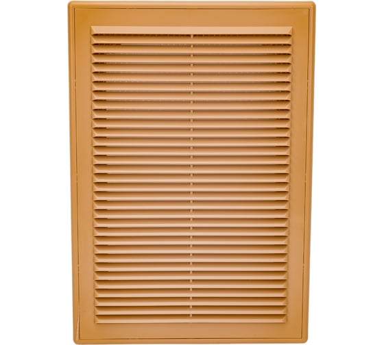 Изображение товара Решетка вентиляционная вытяжная с рамкой (200x300 мм; бежевая) ВИЕНТО 2030ВРбеж