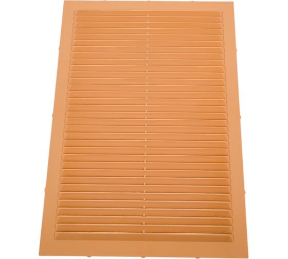 Изображение товара Решетка вентиляционная вытяжная без рамки (190x290 мм; бежевая) ВИЕНТО 1929Вбеж