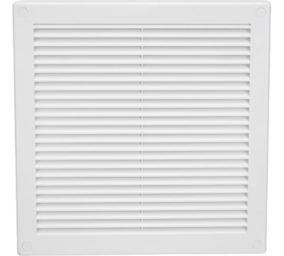 Изображение товара Решетка вентиляционная вытяжная без рамки (250x250 мм; белая) ВИЕНТО 2525TRU