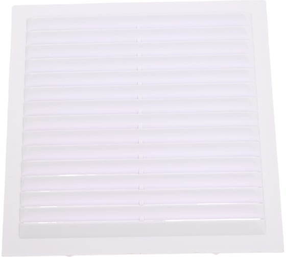 Изображение товара Решетка вентиляционная вытяжная без рамки (130x130 мм; белая) ВИЕНТО 1313В
