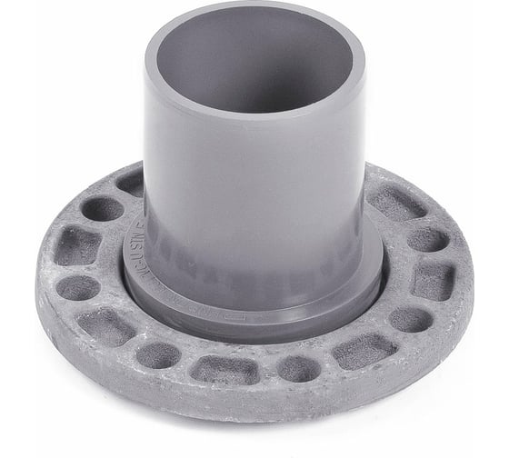 Изображение товара Патрубок ХЕМКОР гладкий с металлическим фланцем 110x100 мм 2181092 14766