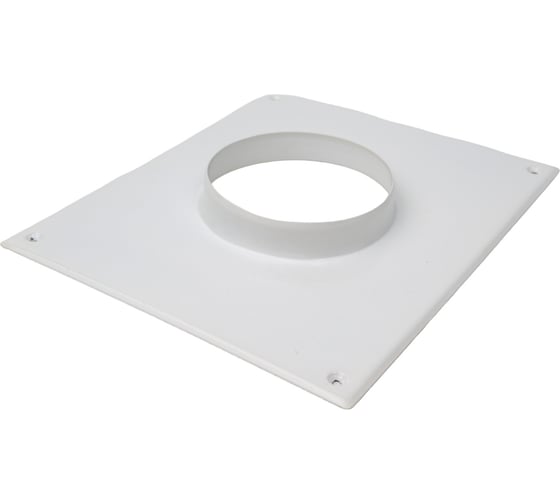 Изображение товара Площадка торцевая металлическая с фланцем (196x236 мм; 100 мм) ВИЕНТО 100ПМ