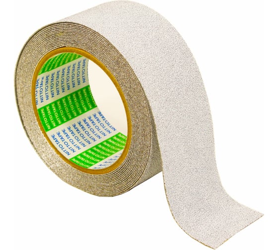 Изображение товара Противоскользящая лента для ровных поверхностей Nitto AS-127, 50 мм х 5 м, алюминиевая, светло-серая 4687202035922