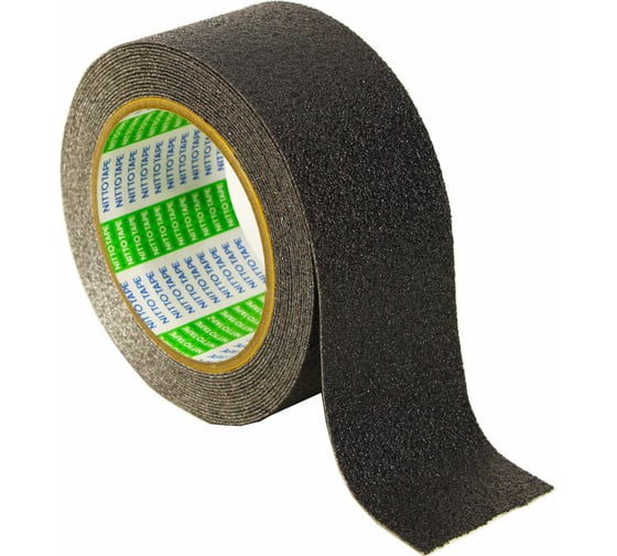 Изображение товара Противоскользящая лента для ровных поверхностей Nitto AS-127, 50 мм х 5 м, алюминиевая, черная 4687202035953