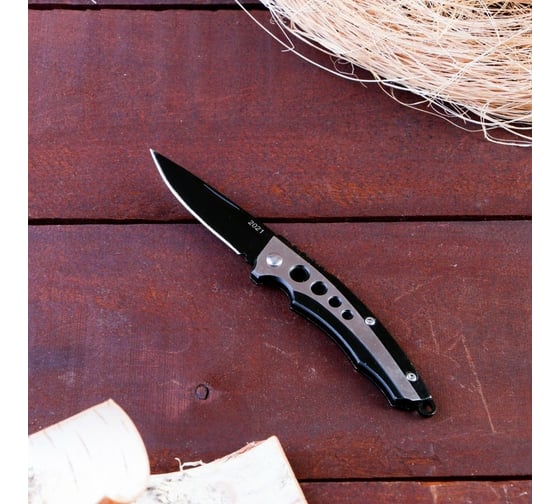 Изображение товара Перочинный нож СИМАЛЕНД Кольца, складной, лезвие 6 см 4412331