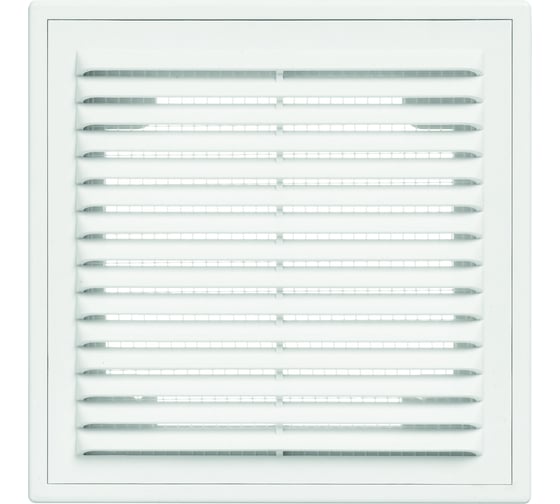 Изображение товара Решетка вентиляционная вытяжная с рамкой (200x300 мм; белая) ВИЕНТО 2030ВР