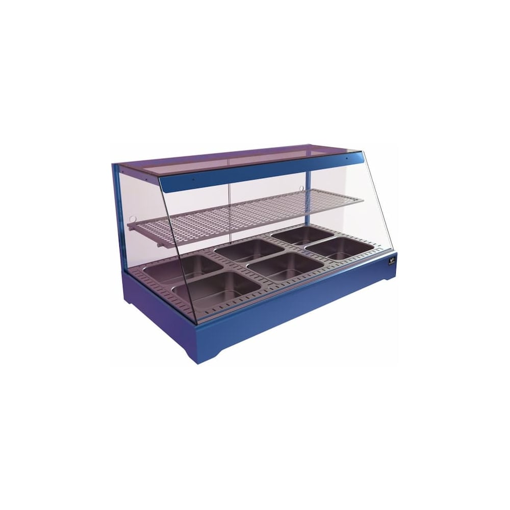 Изображение товара Витрина тепловая КОБОР CR1-117H Blue, настольная 30-80 °C