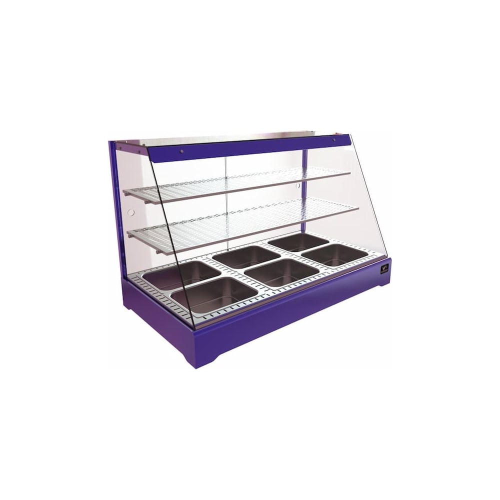 Изображение товара Тепловая витрина КОБОР CR2-117H Purple, настольная, 2 полки Изображение товара Тепловая витрина КОБОР CR2-117H Purple, настольная, 2 полки