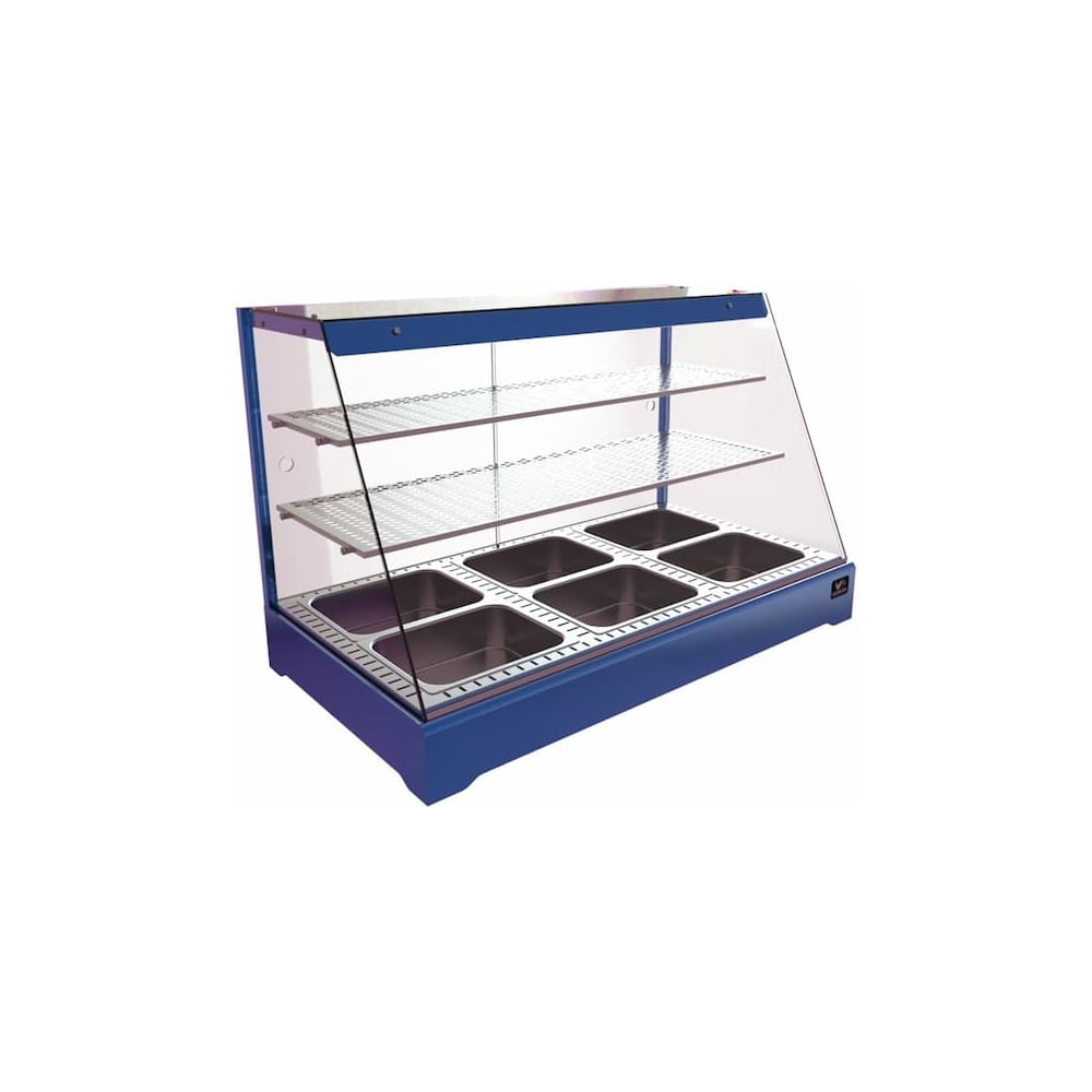 Изображение товара Витрина тепловая Kobor СR2-117H Blue, 2 полки Изображение товара Витрина тепловая Kobor СR2-117H Blue, 2 полки