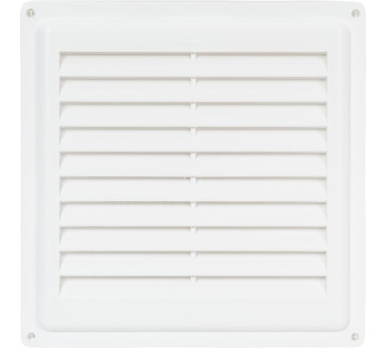 Изображение товара Решетка вентиляционная вытяжная Эконом (150x150 мм; белая) ВИЕНТО 1515ЭС