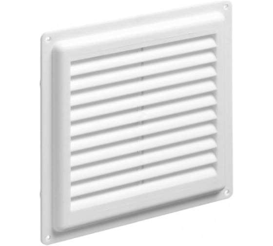 Изображение товара Решетка вентиляционная вытяжная Эконом (175x240 мм; белая) ВИЕНТО 1724ЭС