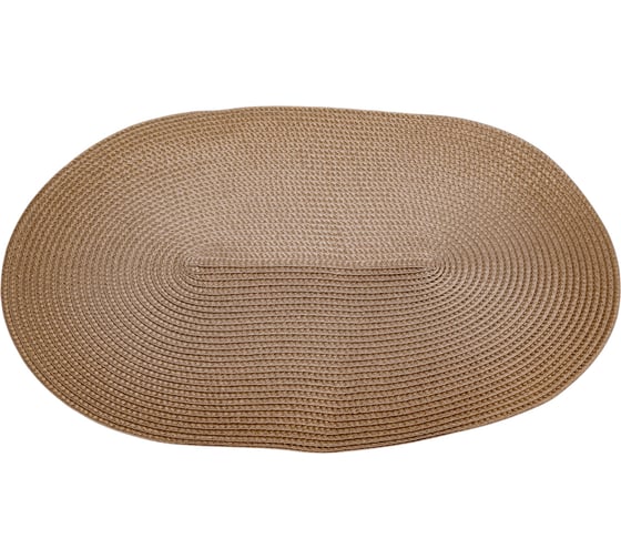 Изображение товара Сервировочная салфетка Доляна Овал, цвет медный, 45x30 см 4757206