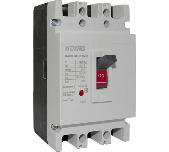 Изображение товара Силовой автоматический выключатель Engard ВА88-31 32TMR 3P 35кА VA88-31S-32