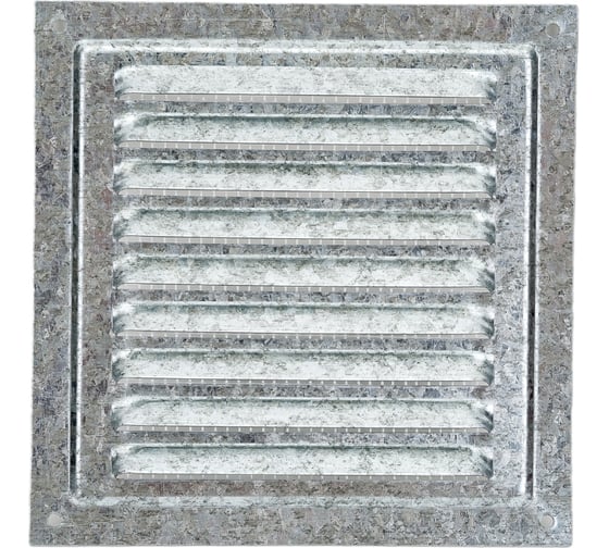 Изображение товара Решетка металлическая (150x150 мм; оцинкованная) ВИЕНТО РМ1515Ц