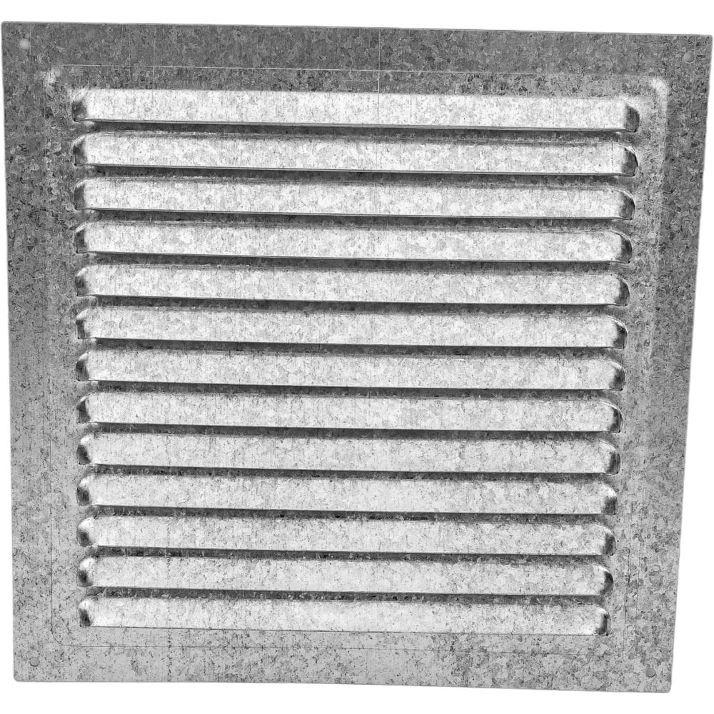 Изображение товара Металлическая решетка ВИЕНТО РМ2525Ц 250x250 мм оцинкованная с москитной сеткой