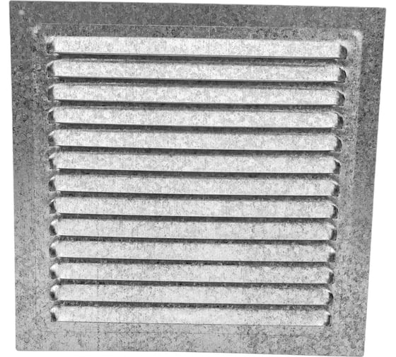 Изображение товара Решетка металлическая (250x250 мм; оцинкованная) ВИЕНТО РМ2525Ц