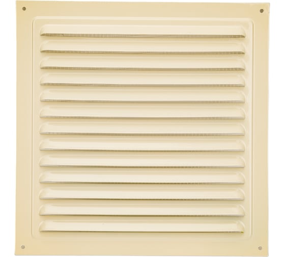 Изображение товара Решетка металлическая (250x250 мм; бежевая) ВИЕНТО РМ2525беж