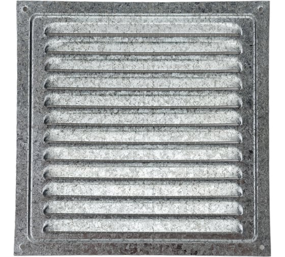 Изображение товара Решетка металлическая (200x200 мм; оцинкованная) ВИЕНТО РМ2020Ц