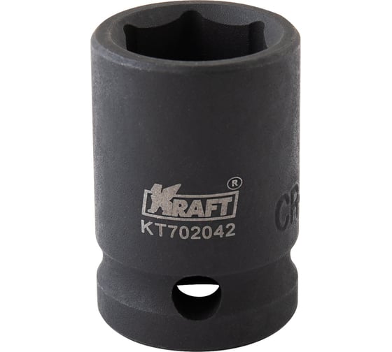 Изображение товара Головка ударная 6-гранная 17 мм, 1/2"DR KRAFT KT 702042