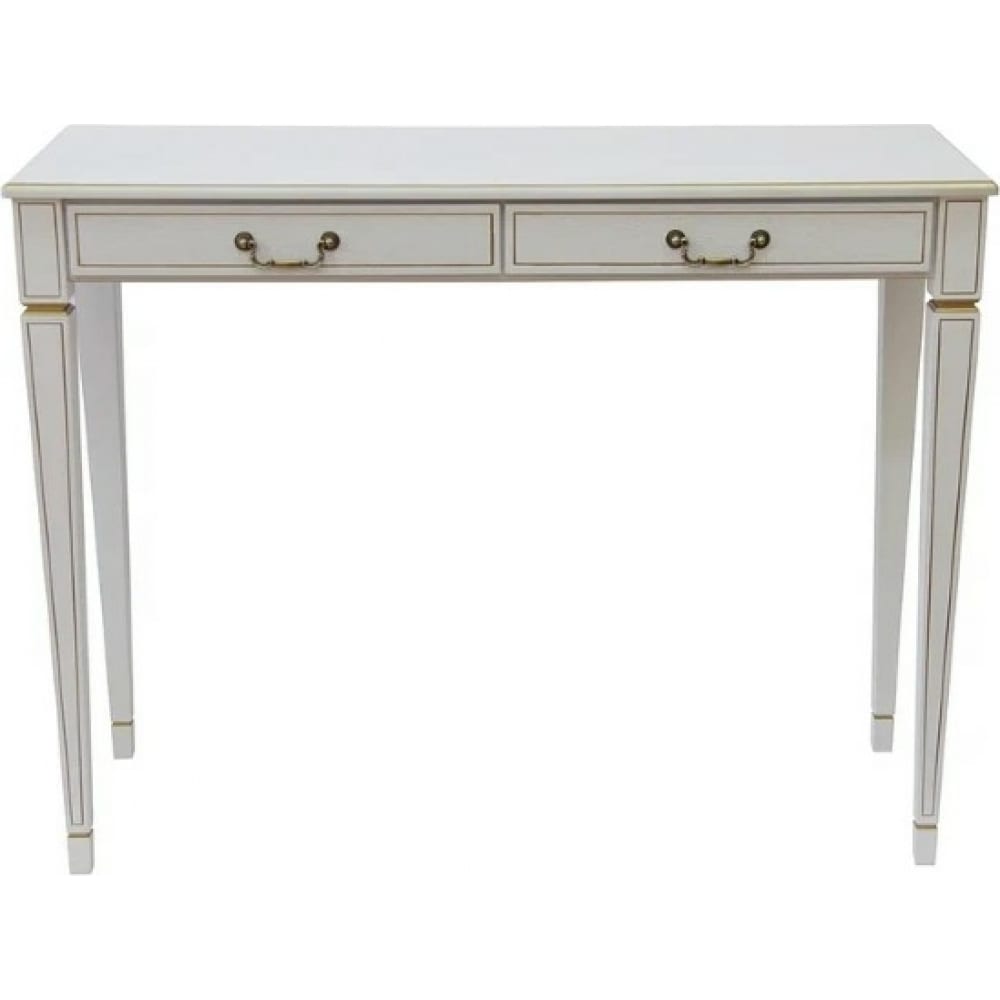 Консоль Мебелик стол консоль телфорд 900 × 350 × 875 мм дуб сонома белый