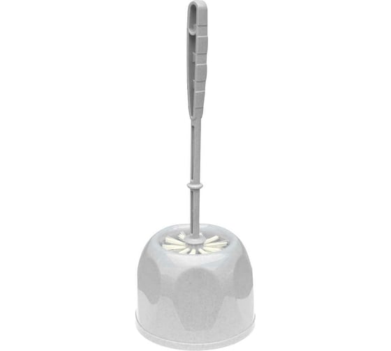 Изображение товара Туалетный ерш РемоКолор Стандарт с подставкой, пластиковый, мрамор 60-0-102