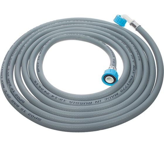 Изображение товара Заливной шланг для стиральных и посудомоечных машин РемоКолор г/г, 3/4, 500 см 67-0-116