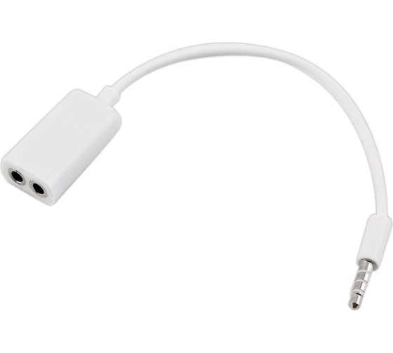 Изображение товара Разветвитель Pro Legend Jack 3,5 4 pin вилка - 2 Jack 3,5 3 pin розетка, длина 0,15 м. PL1074