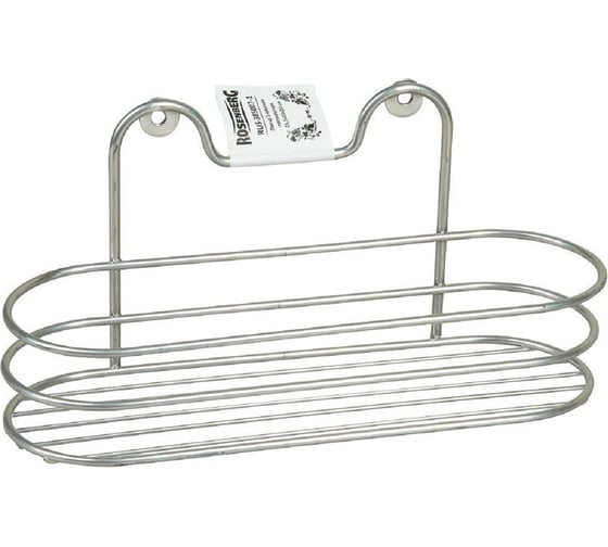 Изображение товара Полка для ванной Rosenberg 1-ярусная, полукруглая RUS-385007-1