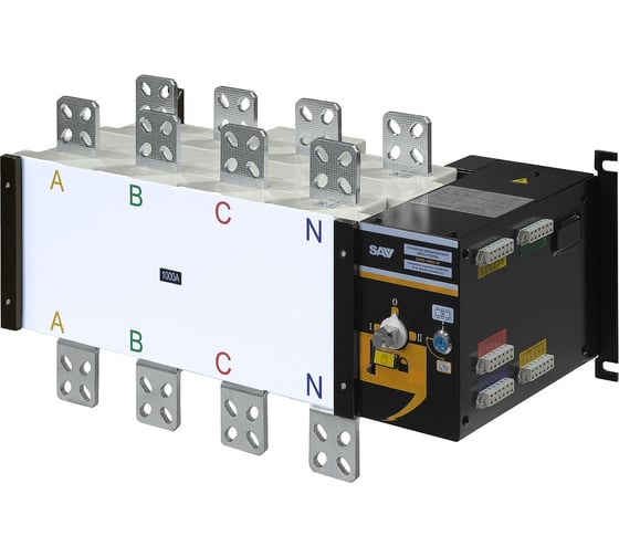 Изображение товара Устройство автоматического ввода резерва SAV SHIQ5-1000/4P 019359