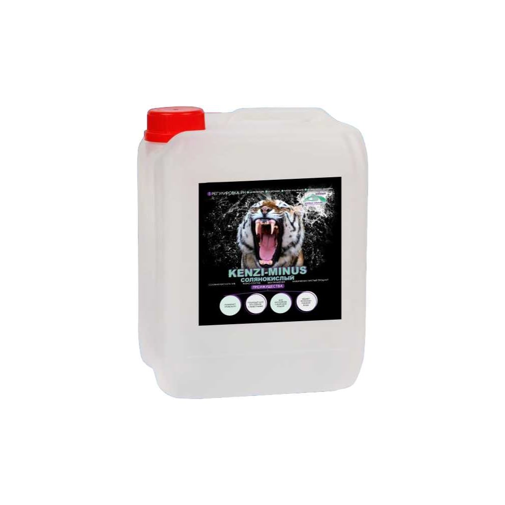 Изображение товара Средство для бассейна КЕНАЗ КЕНЗИ МИНУС Солянокислый понижение pH 30 л