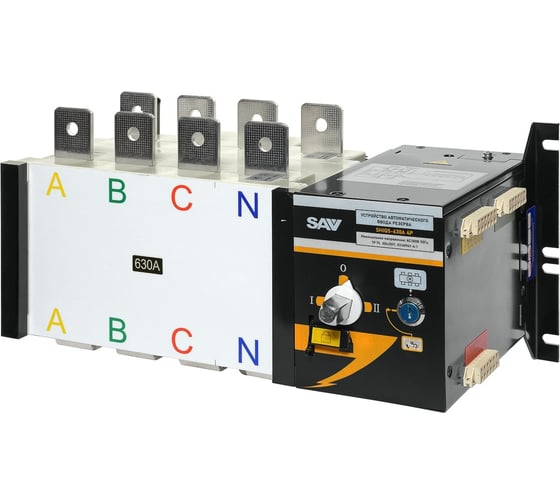 Изображение товара Устройство автоматического ввода резерва SAV SHIQ5-630/4P 019927