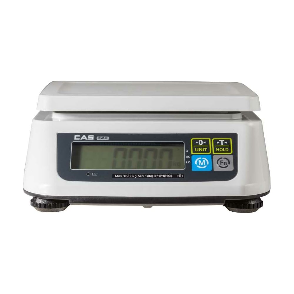 Изображение товара Электронные промышленные весы CAS SWN-06DD RS J10SWM602GCI0502 с точностью 0.5 г