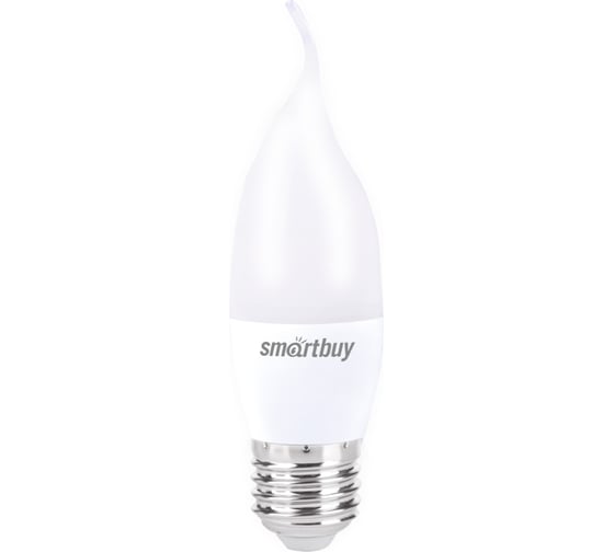 Изображение товара Светодиодная LED лампа Smartbuy Свеча на ветру матовая C37-12W00/E27 SBL-C37Can-12-30K-E27