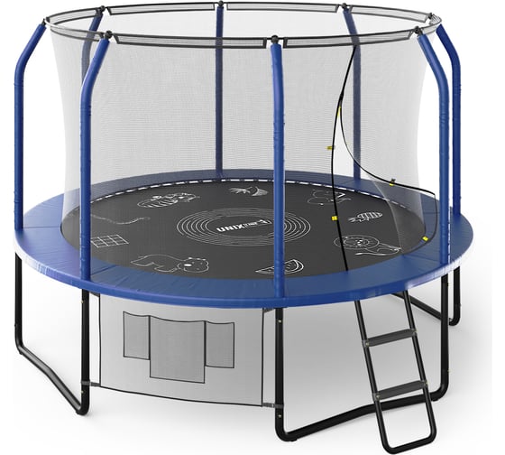Изображение товара Батут UNIXline SUPREME GAME 10 ft blue TRUSUG10BL