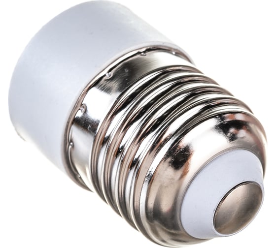 Изображение товара Цокольный переходник REXANT E27 на E14 белый 11-8813