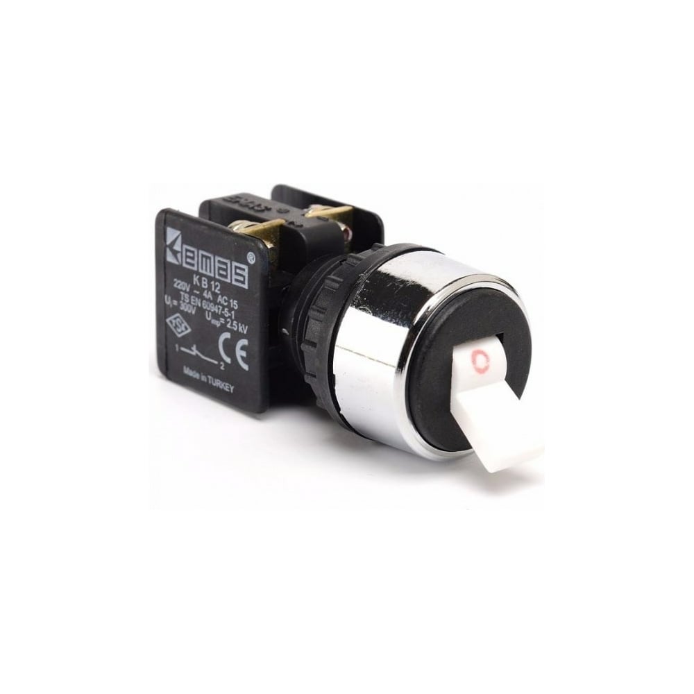 Изображение товара Тумблер Emas 1НО+1НЗ KB14C для переменного тока 220В 4А