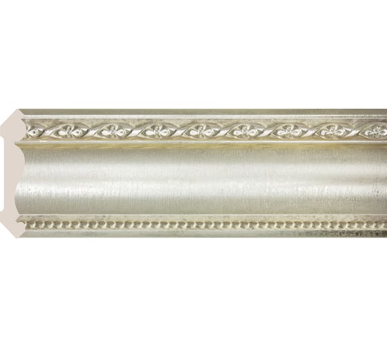 Изображение товара Карниз Cosca Decor 155-937 интерьерный багет, 70 мм, платина СПБ016637