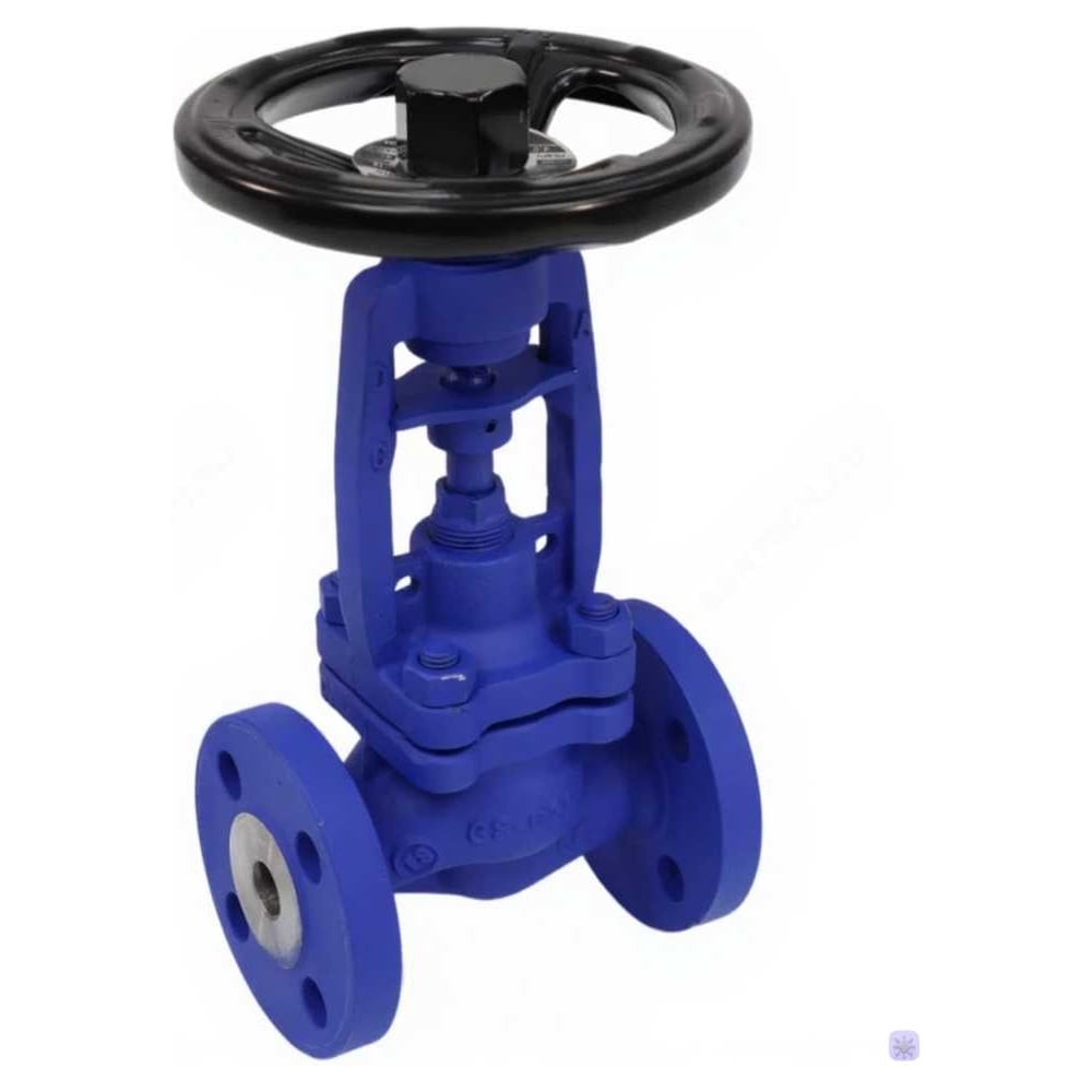 Клапан запорный стальной Benarmo 3211W Ду25 Ру40 фл сильф 109-0993