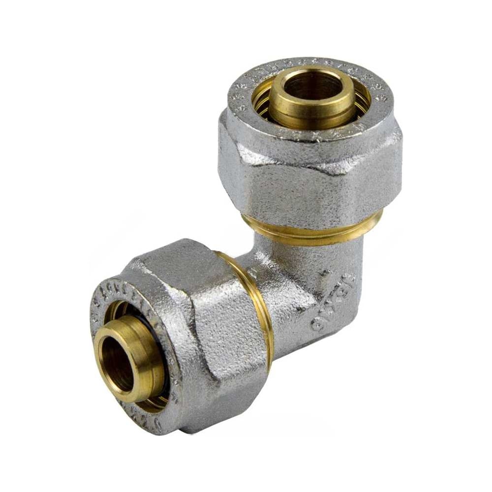 Угольник Aquasfera МП обжимной латунный Дн26х90гр 7005-03 . 130-0589