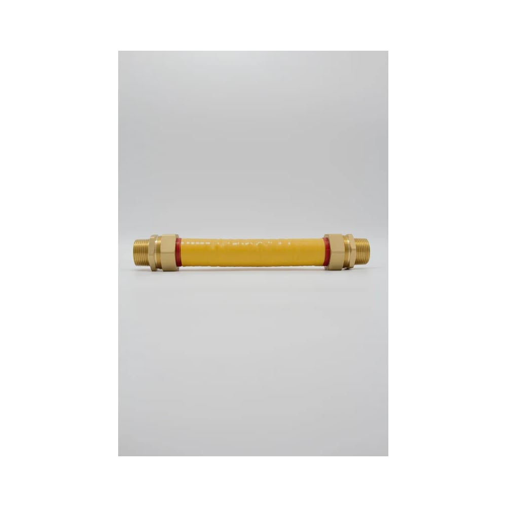 Подводка газовая STACORT с наружными муфтами, 1/2 дюйма, желтая, 1000 мм TR15-1000SH(GAS)