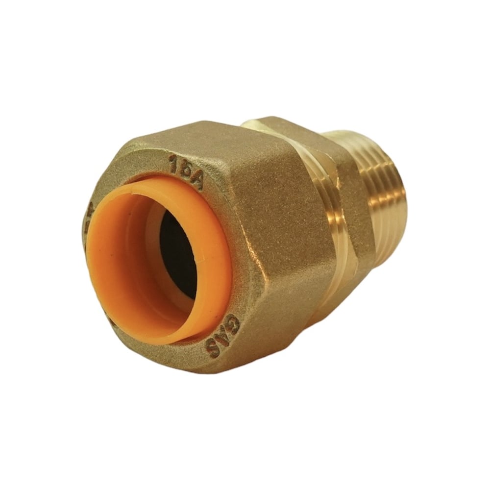 Изображение товара Муфта для газа STACORT SM15-1/2(GAS) с наружной резьбой 1/2 дюйма Изображение товара Муфта для газа STACORT SM15-1/2(GAS) с наружной резьбой 1/2 дюйма