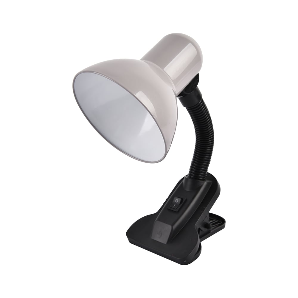 Изображение товара Светильник настольный General Lighting Systems под лампу е27, GTL-034 серый, на прищепке 800134 Изображение товара Светильник настольный General Lighting Systems под лампу е27, GTL-034 серый, на прищепке 800134