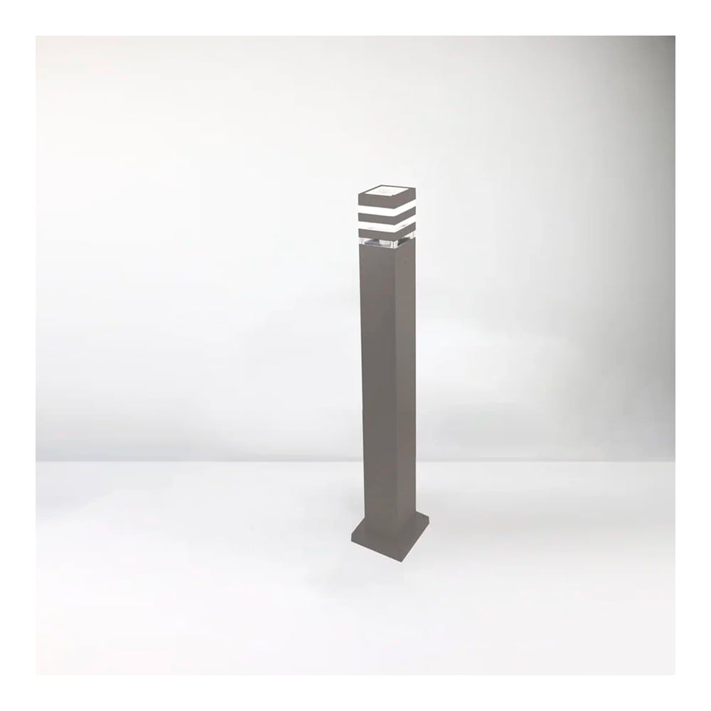 Садово-парковый светильник General Lighting Systems GPF-E27-M-IP65 графит средний с тройным боковым рассеивателем 662607