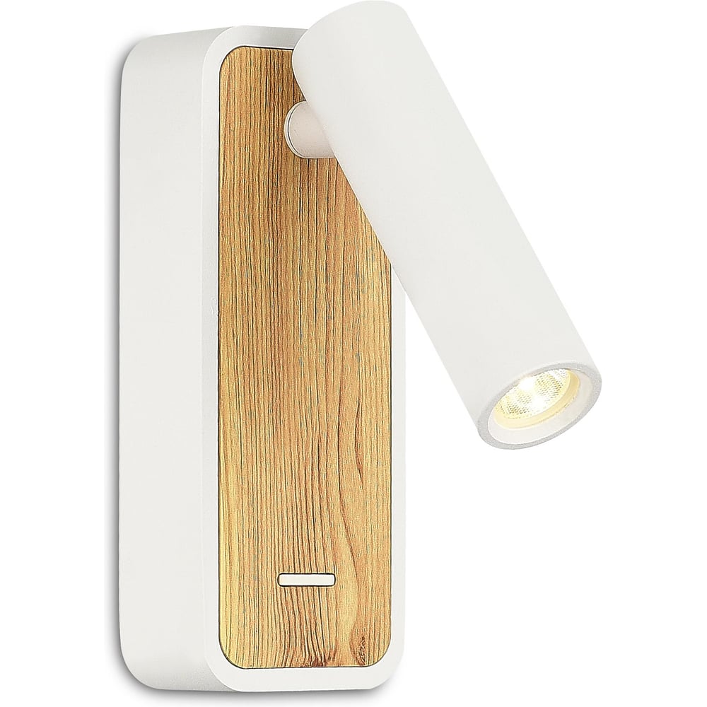 Светильник настенный ST LUCE Белый, Светлое дерево/Белый LED 1*3W 3000K ST160.531.03