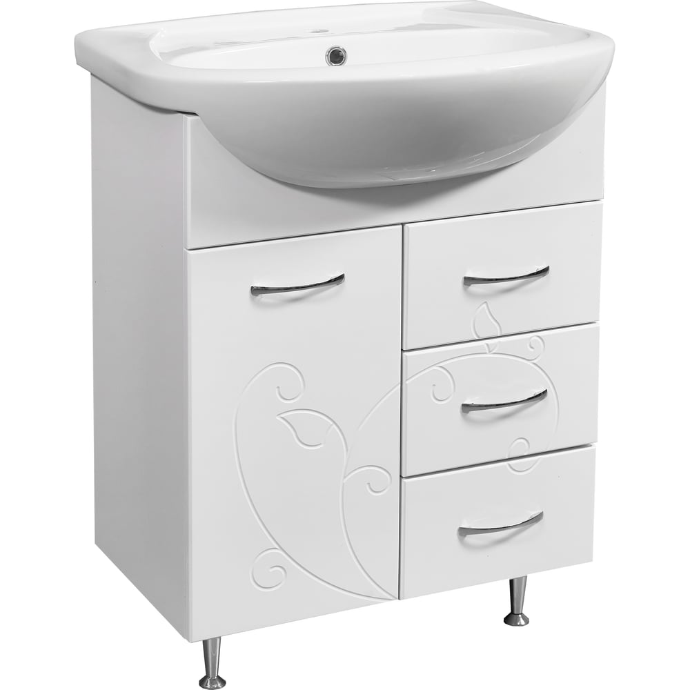 Тумба Polar Фантазия 65, 3 ящика, Элеганс 65 Stella SP-00000756