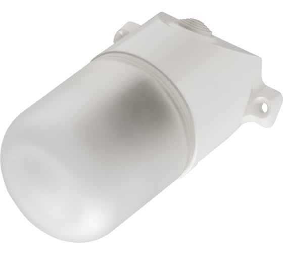 Изображение товара Светильник для сауны General Lighting Systems GCF-SNP-60-E27-IP65-W, НПБ-400-1 230В 60Вт белый наклонный пластик 437877
