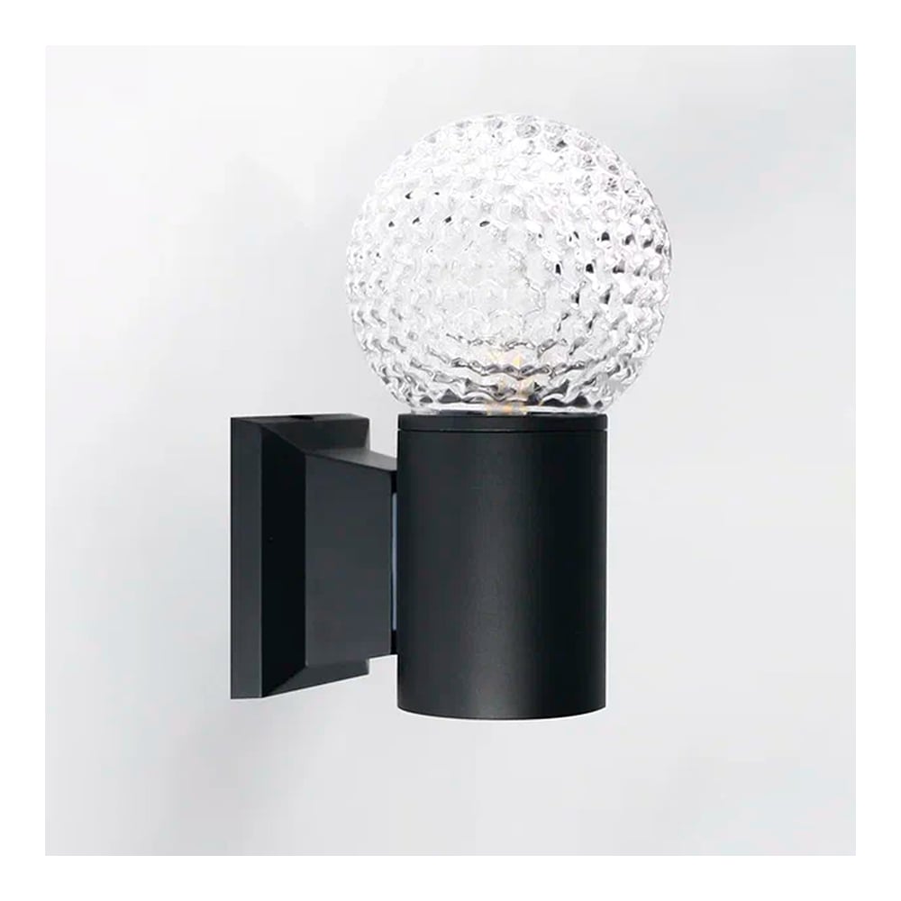 Фасадный светильник General Lighting Systems Антарес GWL-G9-5-ROUND-IP65 черный 662559