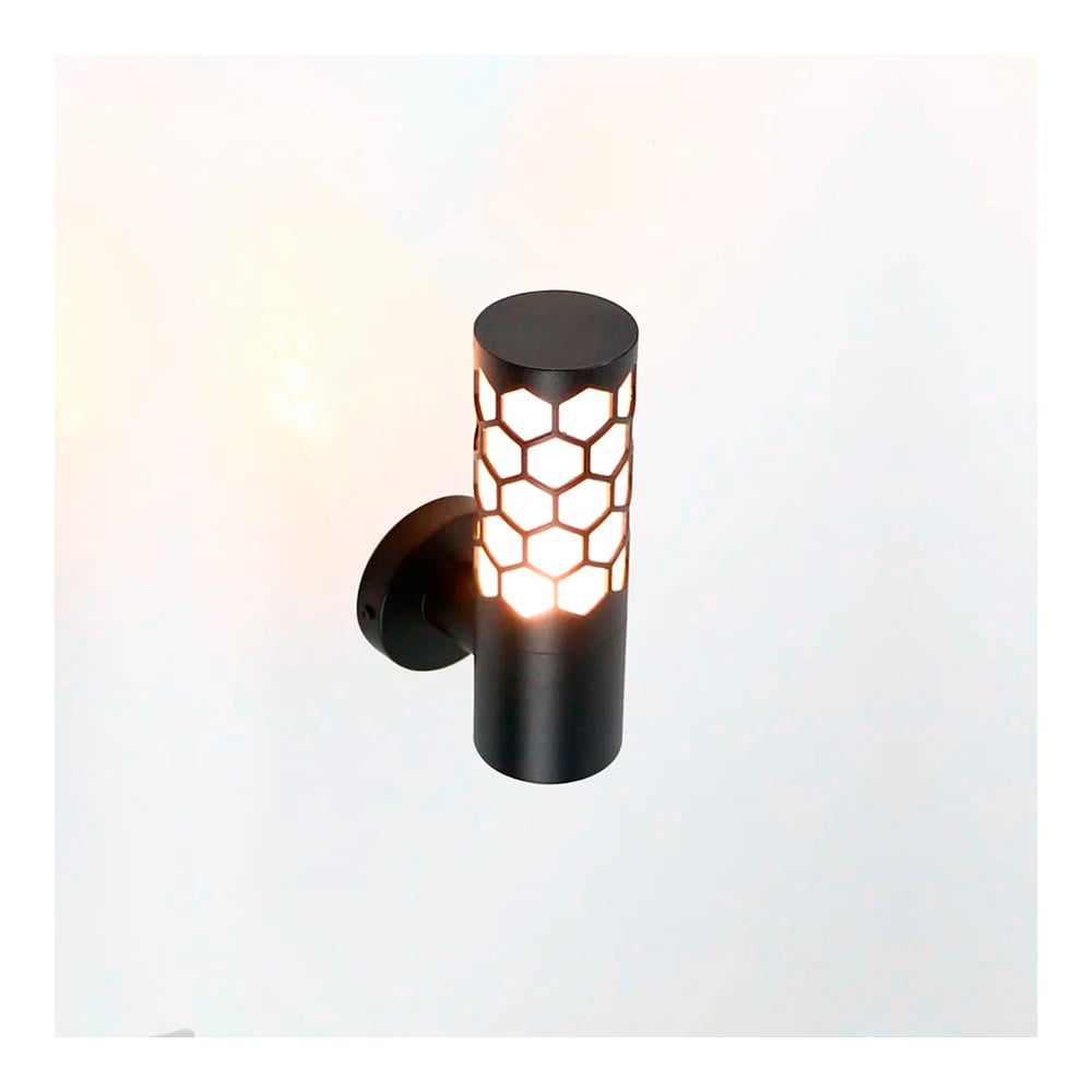 Фасадный светильник General Lighting Systems Кастор GWL-MR16-GU10-R-IP65 черный 662567