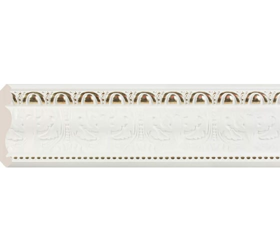 Изображение товара Карниз Cosca Decor 146-115 интерьерный багет, 89 мм, белый СПБ016572