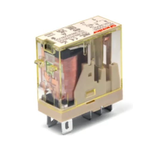 Изображение товара Реле Shenler НТК Приборэнерго, 1CO, 12A(250VAC/30VDC), 230VAC, мех. индикация, тест-кнопка с блокировкой, LED RFT1CO730LT